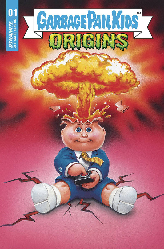 GARBAGE PAIL KIDS ORIGINS #1 CVR J 40 COPY INCV TRADING CARD