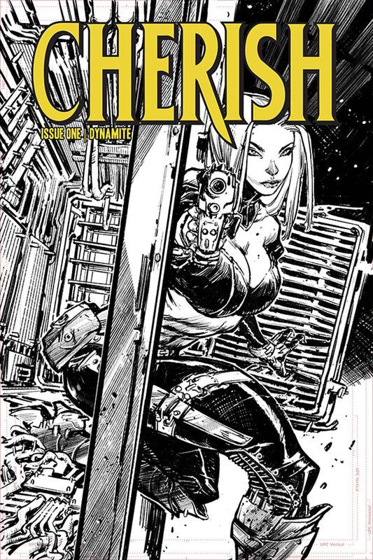 CHERISH #1 CVR E 10 COPY INCV CANETE B&W