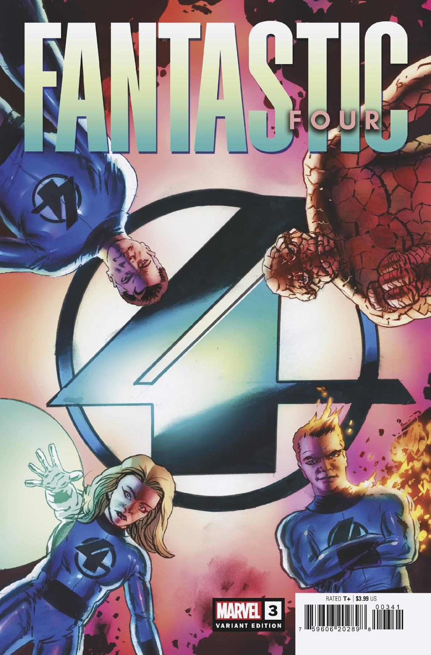 FANTASTIC FOUR #3 25 COPY CASSADAY VAR