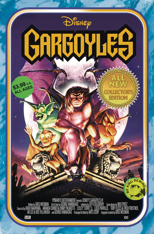 GARGOYLES #1 CVR K 20 COPY INCV VIDEO PACKAGING