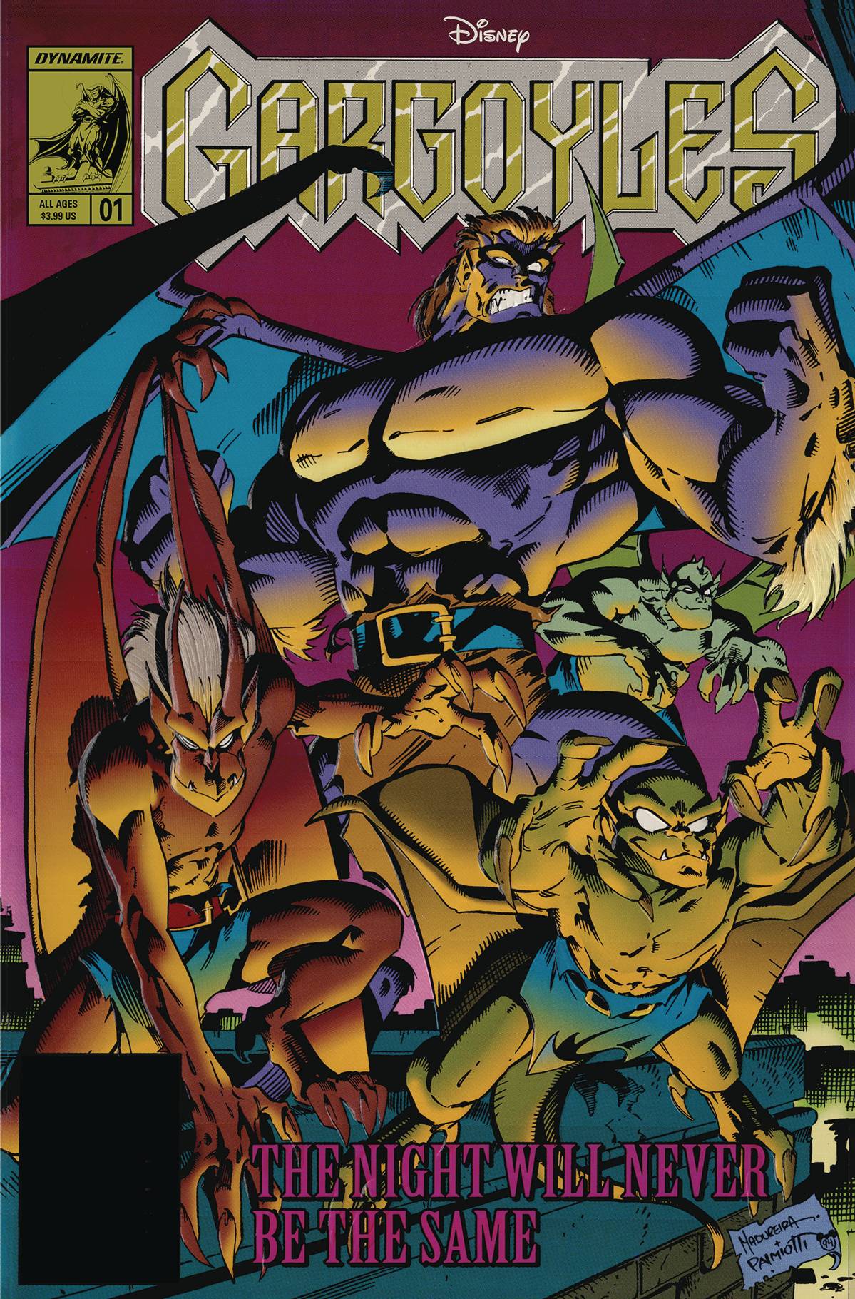 GARGOYLES #1 CVR O 50 COPY INCV MADUREIRA MODERN ICON VIRGIN