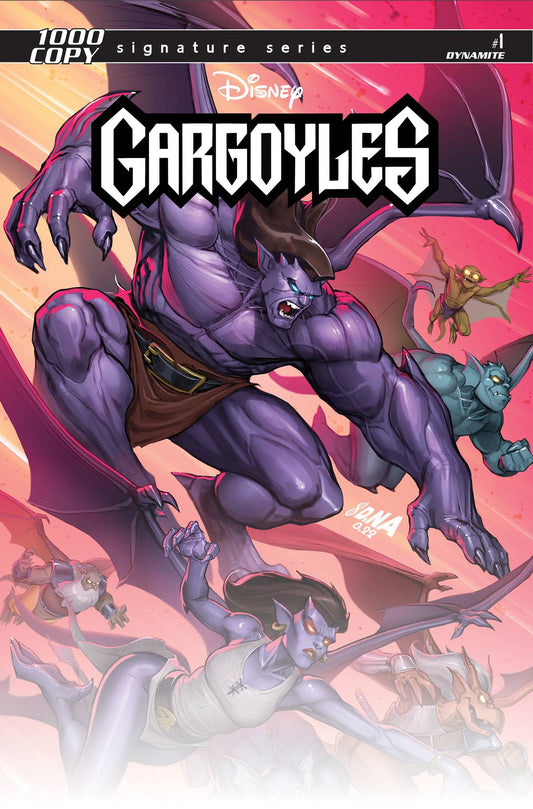 GARGOYLES #1 CVR W 1000 COPY INCV WEISMAN SGN