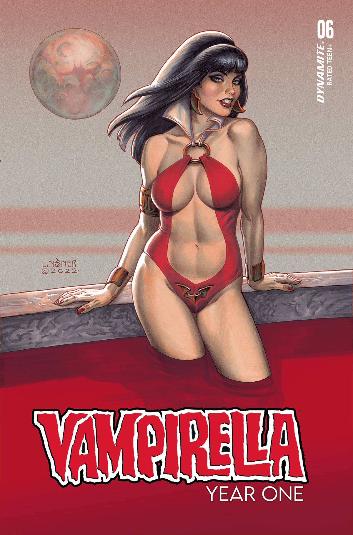 VAMPIRELLA YEAR ONE #6 CVR G 10 COPY INCV LINSNER ORIGINAL