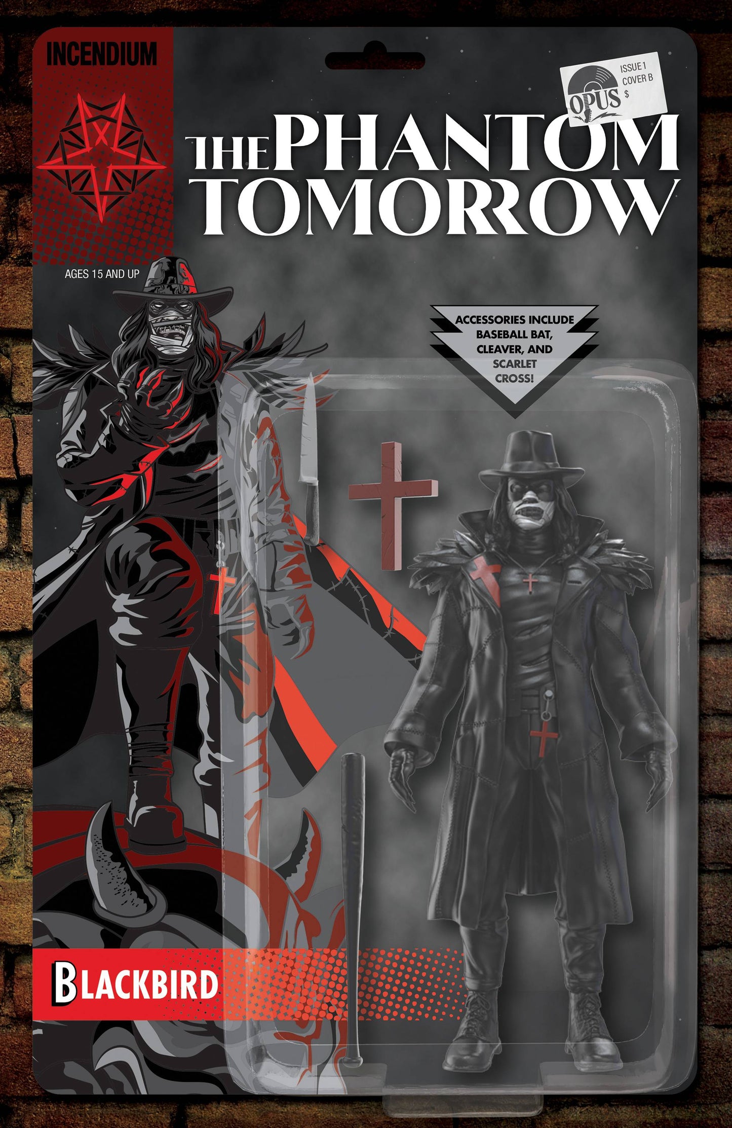 PHANTOM TOMORROW #1 (OF 6) CVR B 5 COPY INCV ACTION FIGURE