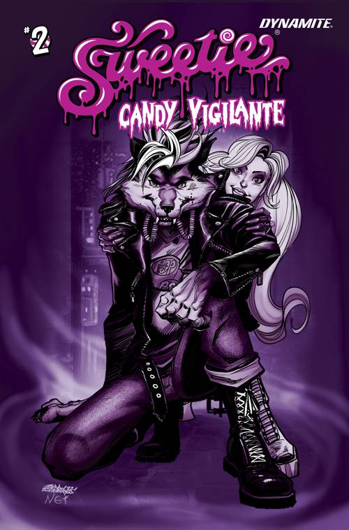 SWEETIE CANDY VIGILANTE #2 CVR H FOC ZORNOW WOLF & SWEETIE (