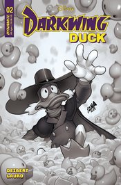 DARKWING DUCK #2 CVR I 15 COPY INCV NAKAYAMA B&W