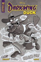 DARKWING DUCK #2 CVR J 20 COPY INCV EDGAR B&W