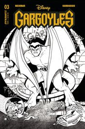 GARGOYLES #3 CVR O 75 COPY INCV CONNER B&W