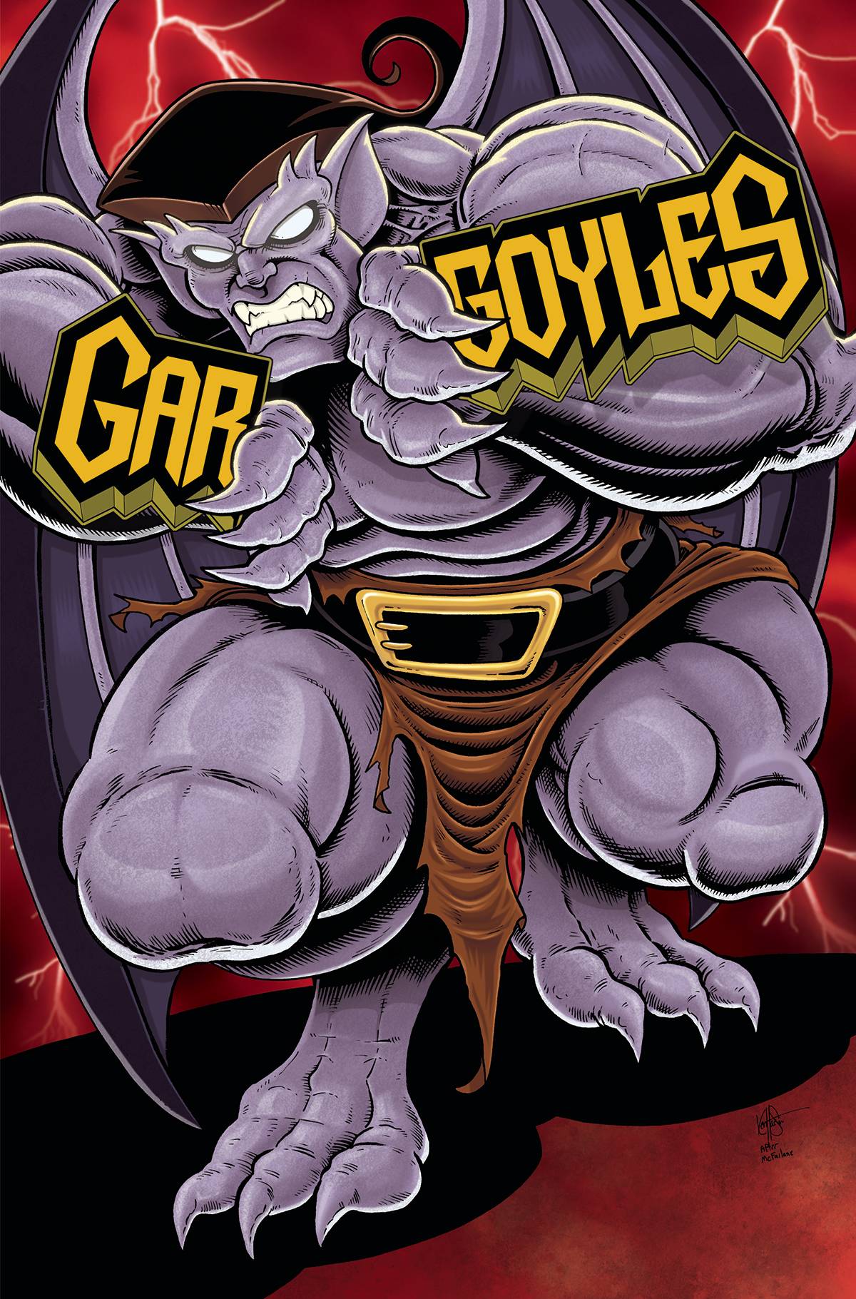 GARGOYLES #2 CVR ZB 10 COPY FOC INCV HAESER VIRGIN