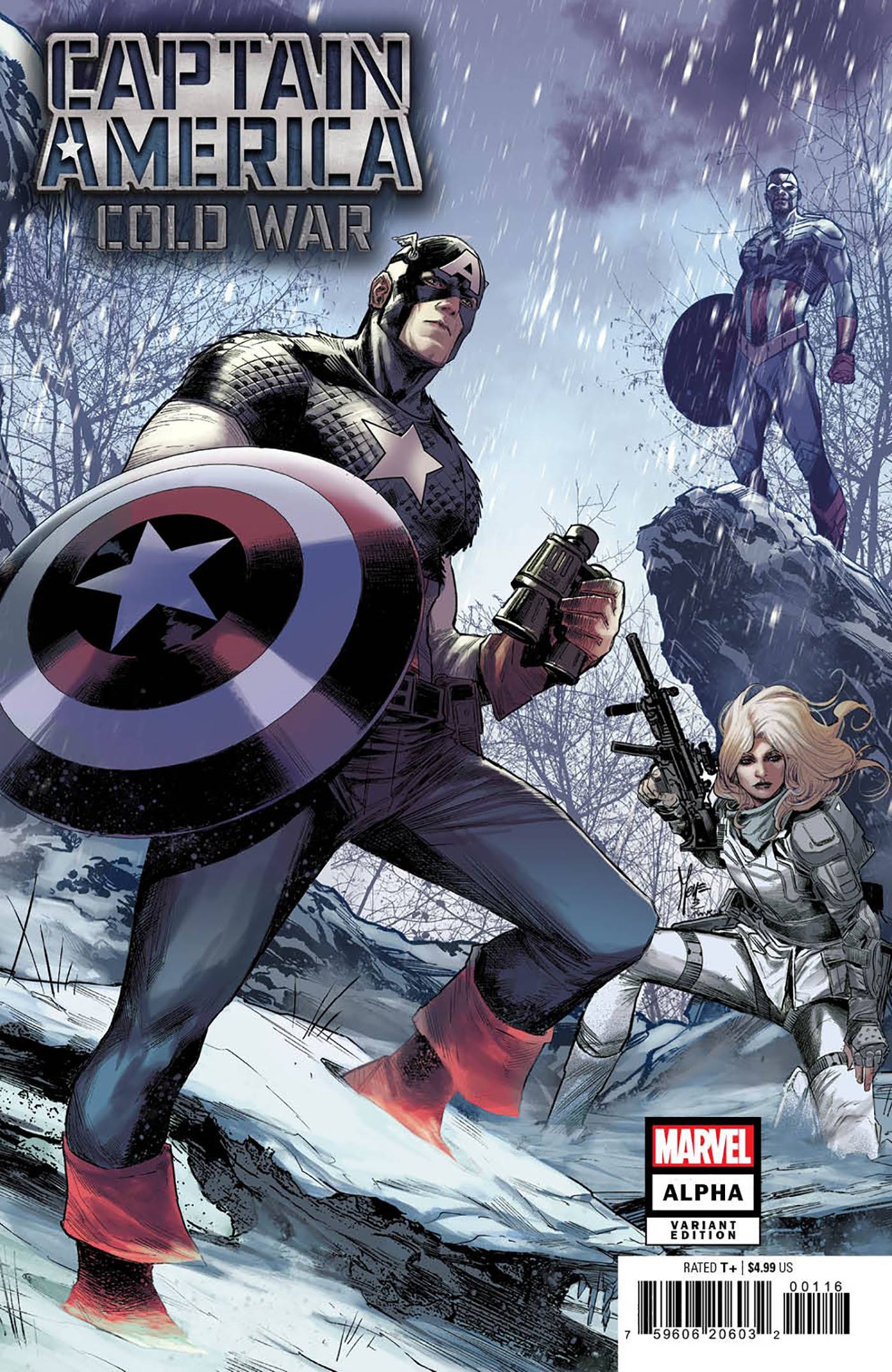 CAPTAIN AMERICA COLD WAR ALPHA #1 25 COPY INC CHECCHETTO VAR