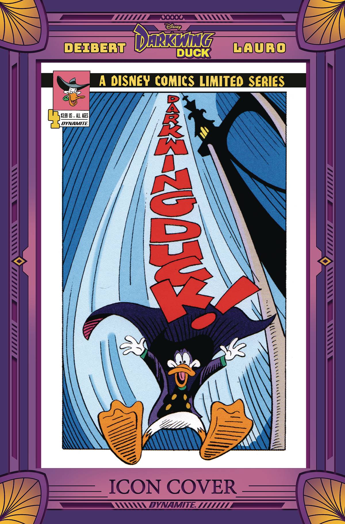 DARKWING DUCK #4 CVR G 10 COPY INCV BLAIR MODERN ICON