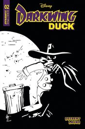 DARKWING DUCK #2 CVR X 7 COPY FOC INCV HAESER B&W