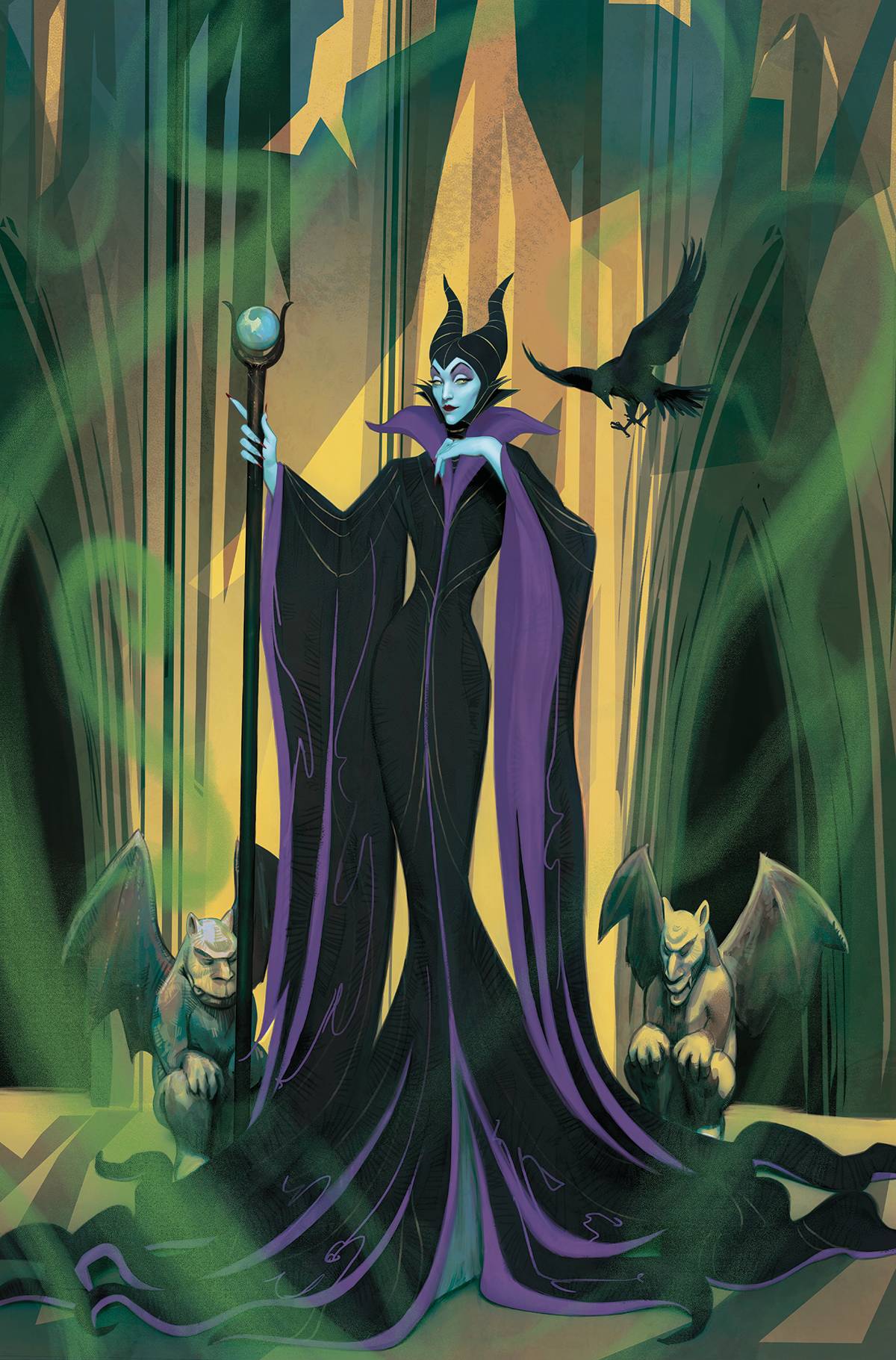 DISNEY VILLAINS MALEFICENT #1 CVR N 50 COPY INCV PUEBLA VIRG