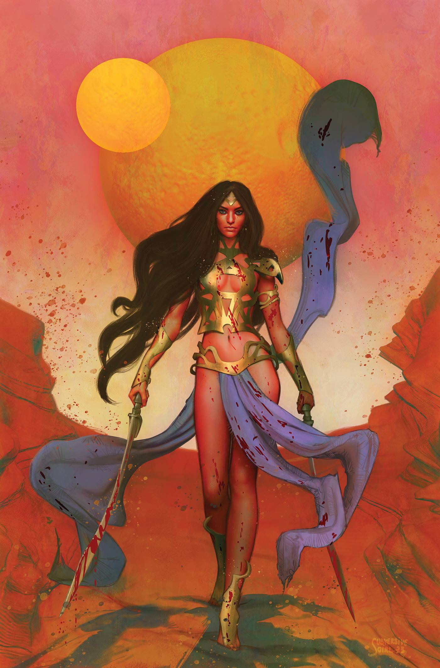 DEJAH THORIS (2023) #3 CVR K 25 COPY INCV PUEBLA VIRGIN