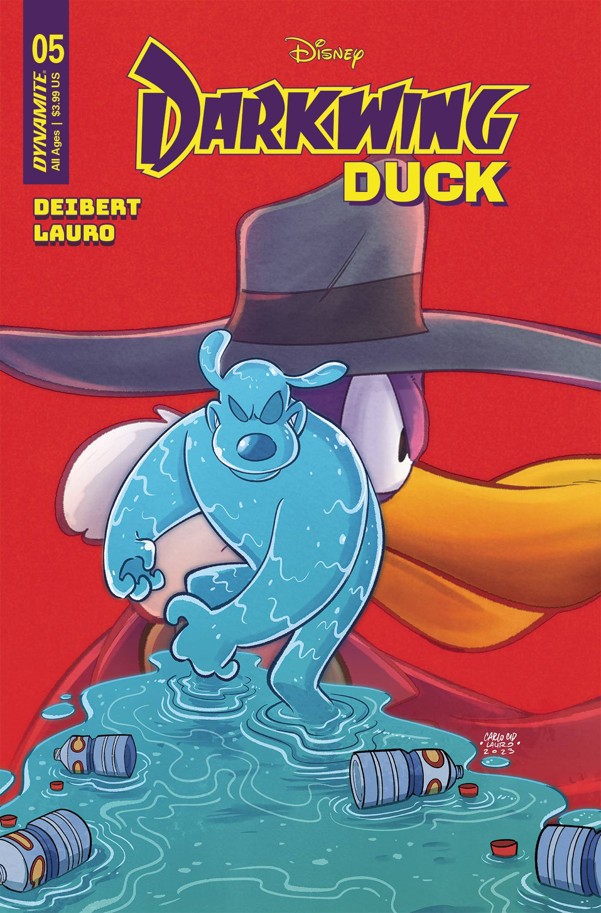 DARKWING DUCK #5 CVR F 10 COPY INCV LAURO ORIGINAL