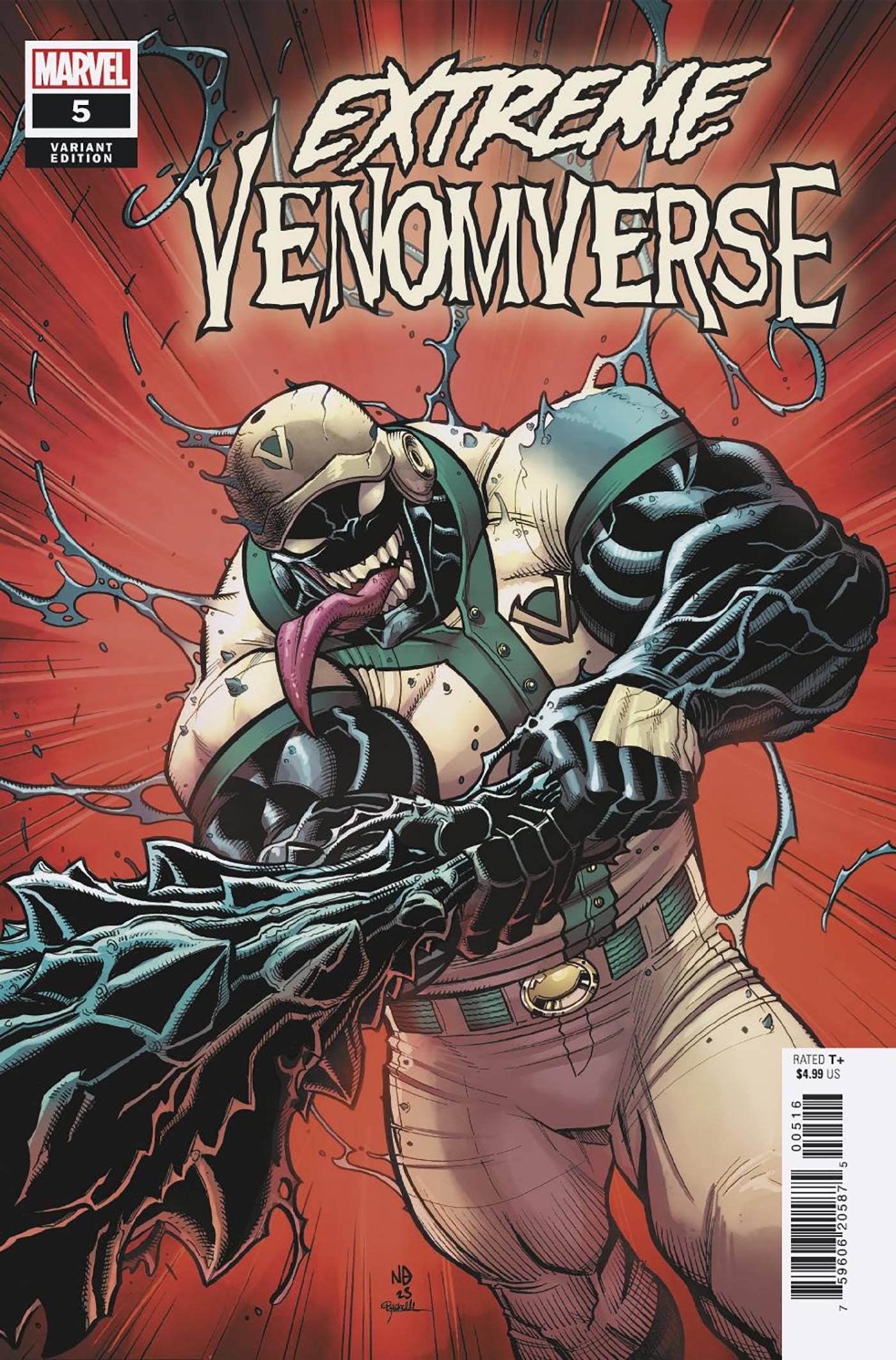 EXTREME VENOMVERSE #5 (OF 5) 25 COPY INCV NICK BRADSHAW VAR