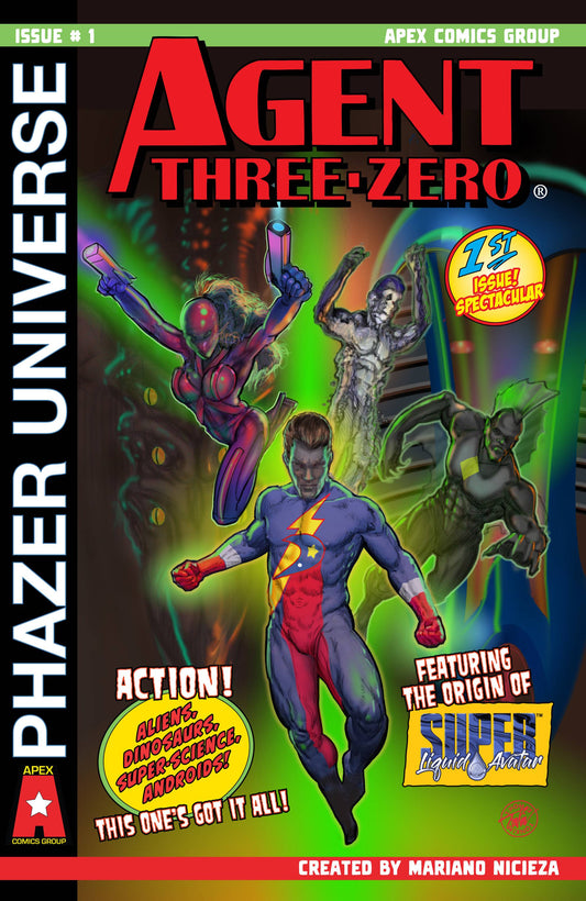 PHAZER UNIVERSE #1 CVR B AGENT THREE ZERO