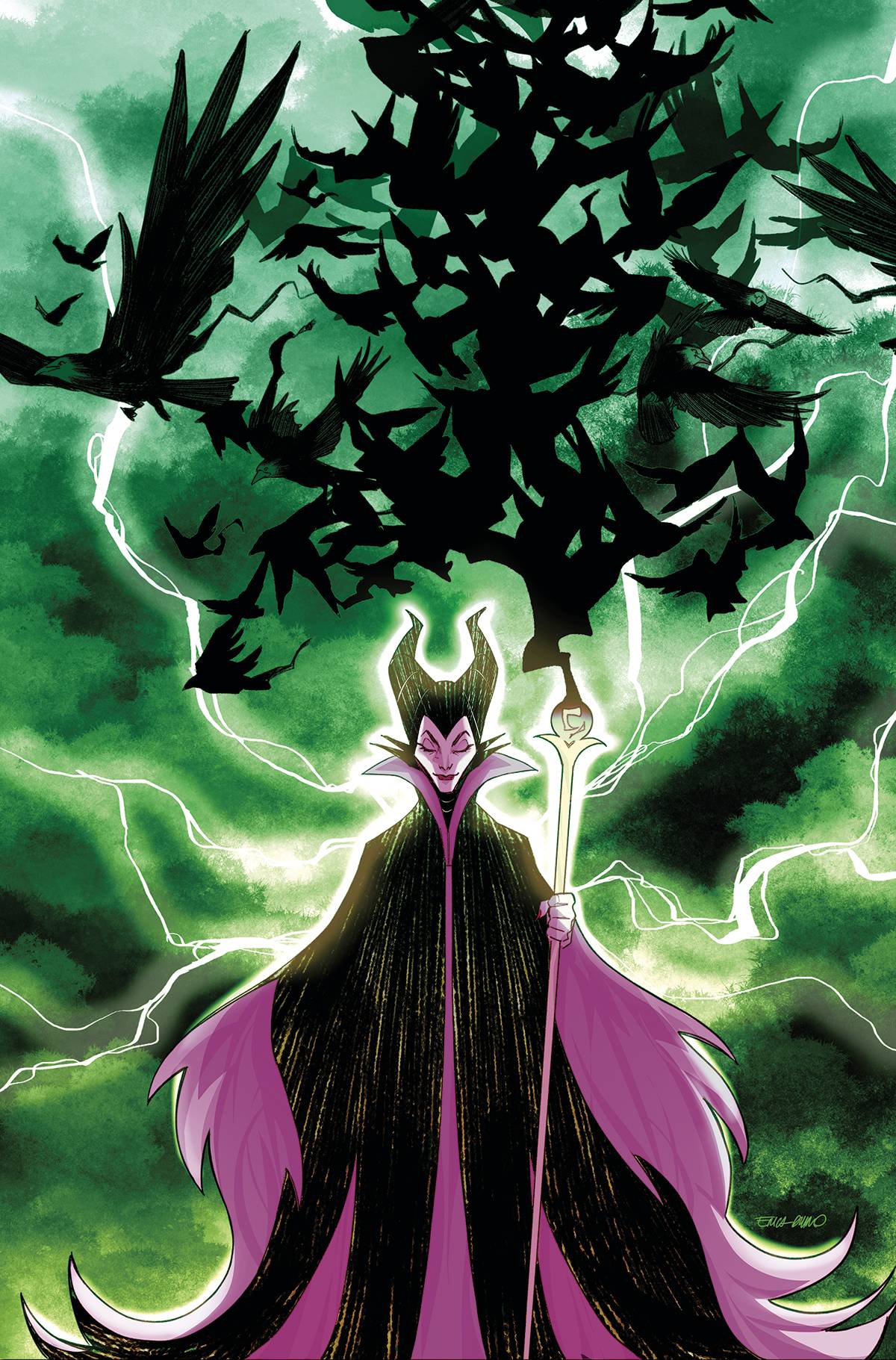 DISNEY VILLAINS MALEFICENT #3 CVR I 15 COPY INCV DURSO VIRGI