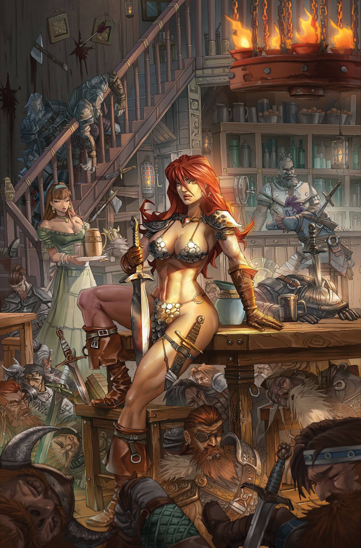 RED SONJA 2023 #1 CVR ZD 50 COPY QUAH VIRGIN