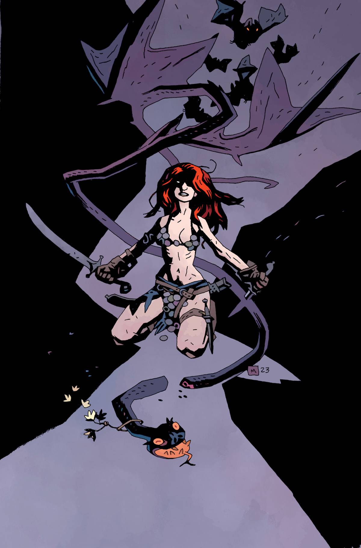 RED SONJA 2023 #1 CVR ZE 50 COPY MIGNOLA VIRGIN