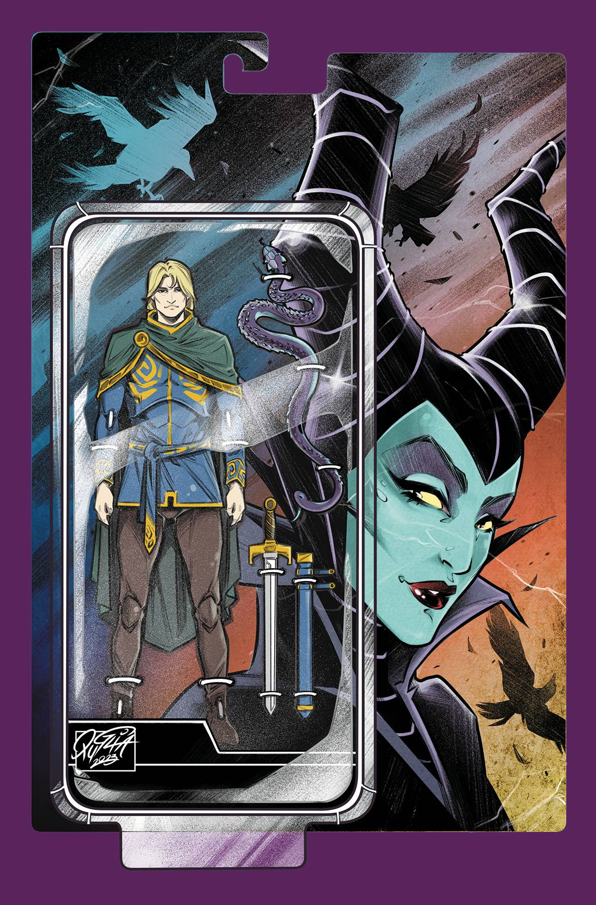 DISNEY VILLAINS MALEFICENT #2 CVR P 7 COPY FOC INCV ACTION F