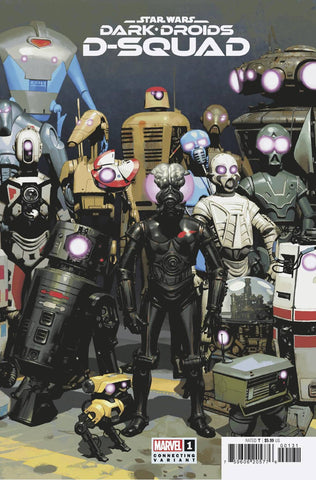 STAR WARS DARK DROIDS D-SQUAD #1 CASANOVAS DROID CONNECT VAR