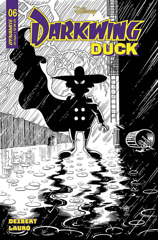 DARKWING DUCK #6 CVR S 7 COPY FOC INCV HAESER B&W