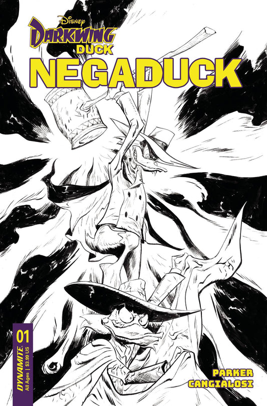 NEGADUCK #1 CVR K 15 COPY INCV LEE LINE ART