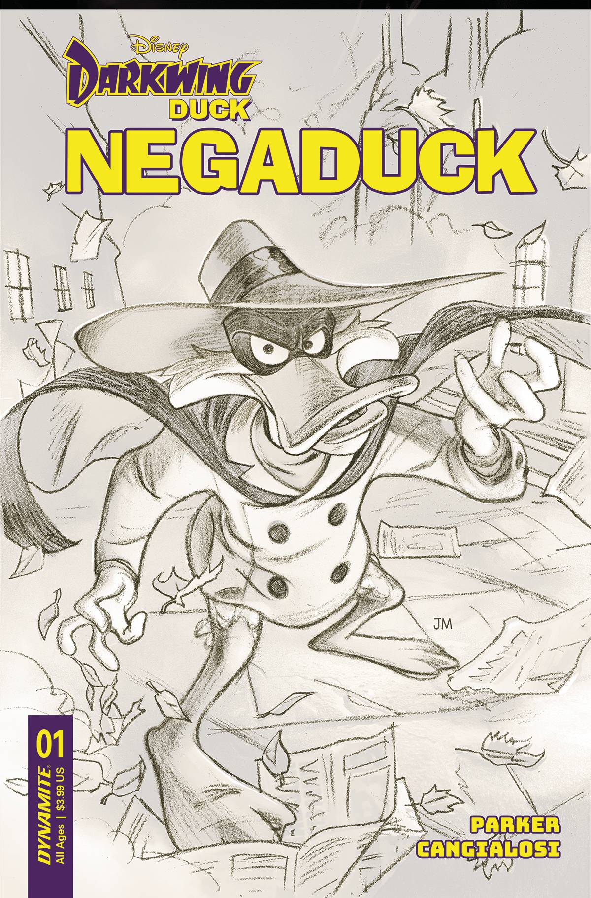 NEGADUCK #1 CVR L 15 COPY INCV MIDDLETON PENCIL