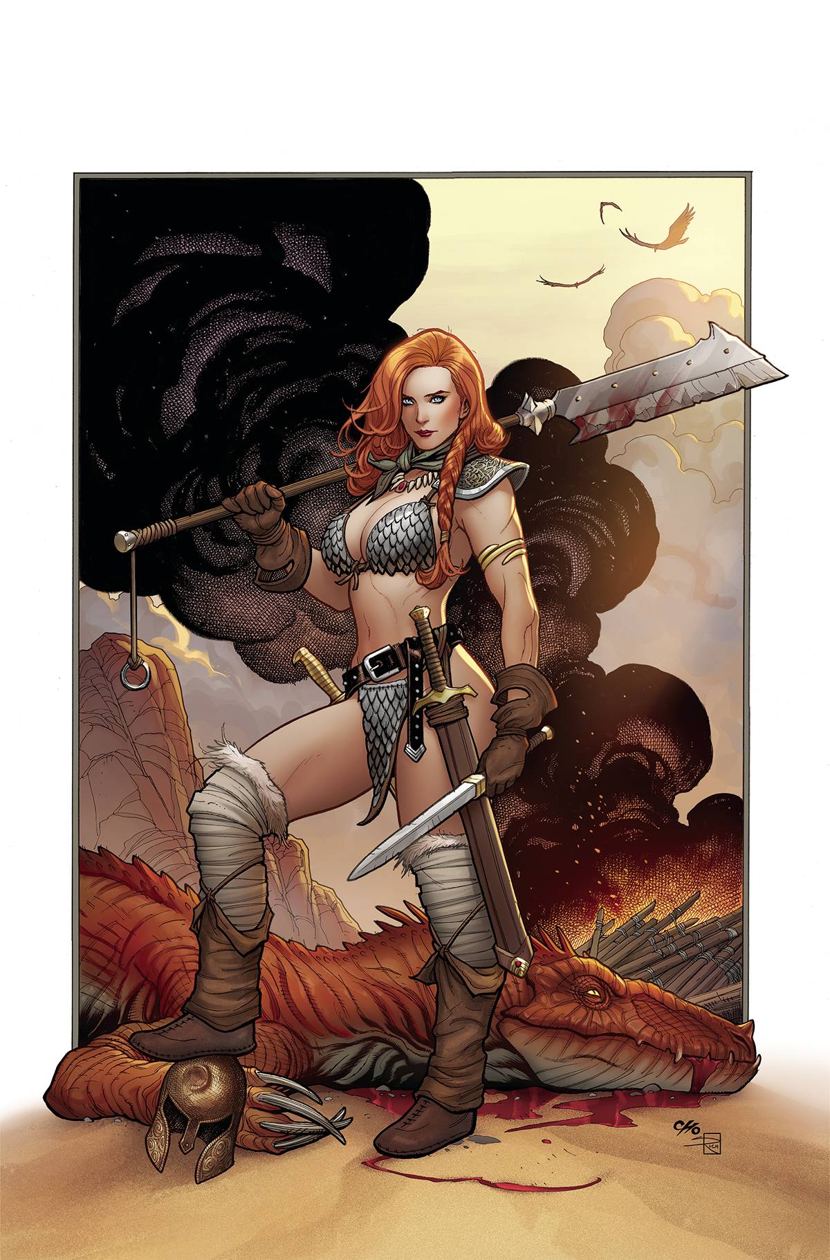 RED SONJA 2023 #3 CVR R 50 COPY INCV CHO VIRGIN