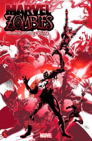 MARVEL ZOMBIES BLACK WHITE BLOOD #1 10 COPY INCV HOMAGE VAR