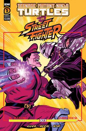 TMNT VS. STREET FIGHTER #5 (OF 5) CVR C REILLY