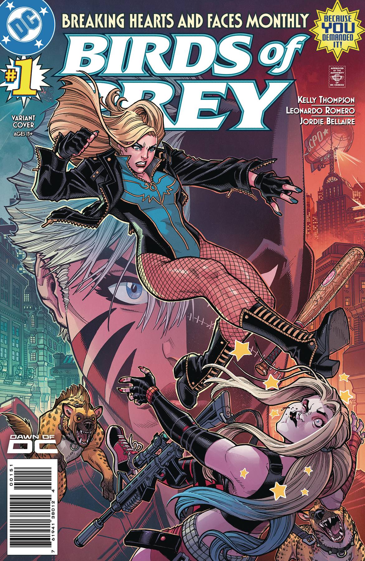 BIRDS OF PREY #1 CVR F INC 1:25 NICK BRADSHAW CSV