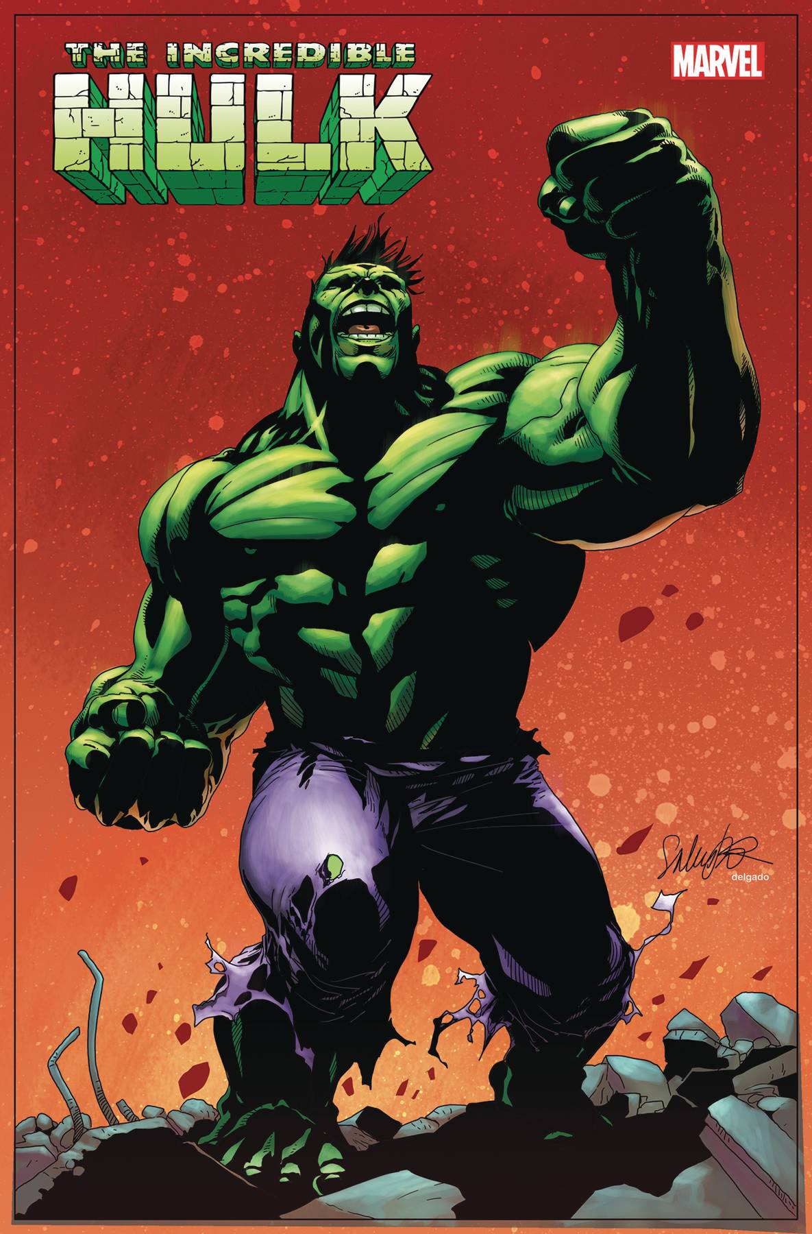 INCREDIBLE HULK #6 25 COPY INCV SALVADOR LARROCA VAR