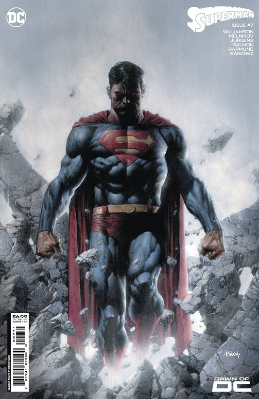 SUPERMAN #7 CVR E DAVID FINCH CS VAR (#850)