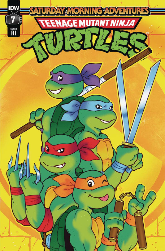 TMNT SATURDAY MORNING ADV 2023 #7 CVR D 10 GANUCHEAU