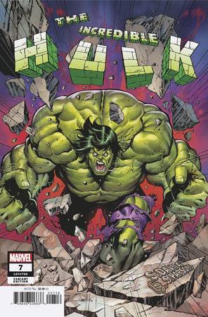 INCREDIBLE HULK #7 25 COPY INCV SERGIO DAVILA VAR