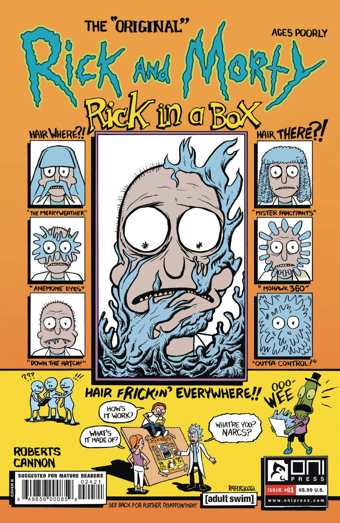 RICK & MORTY PRESENTS RICK IN A BOX #1 CVR C 10 COPY INCV (M