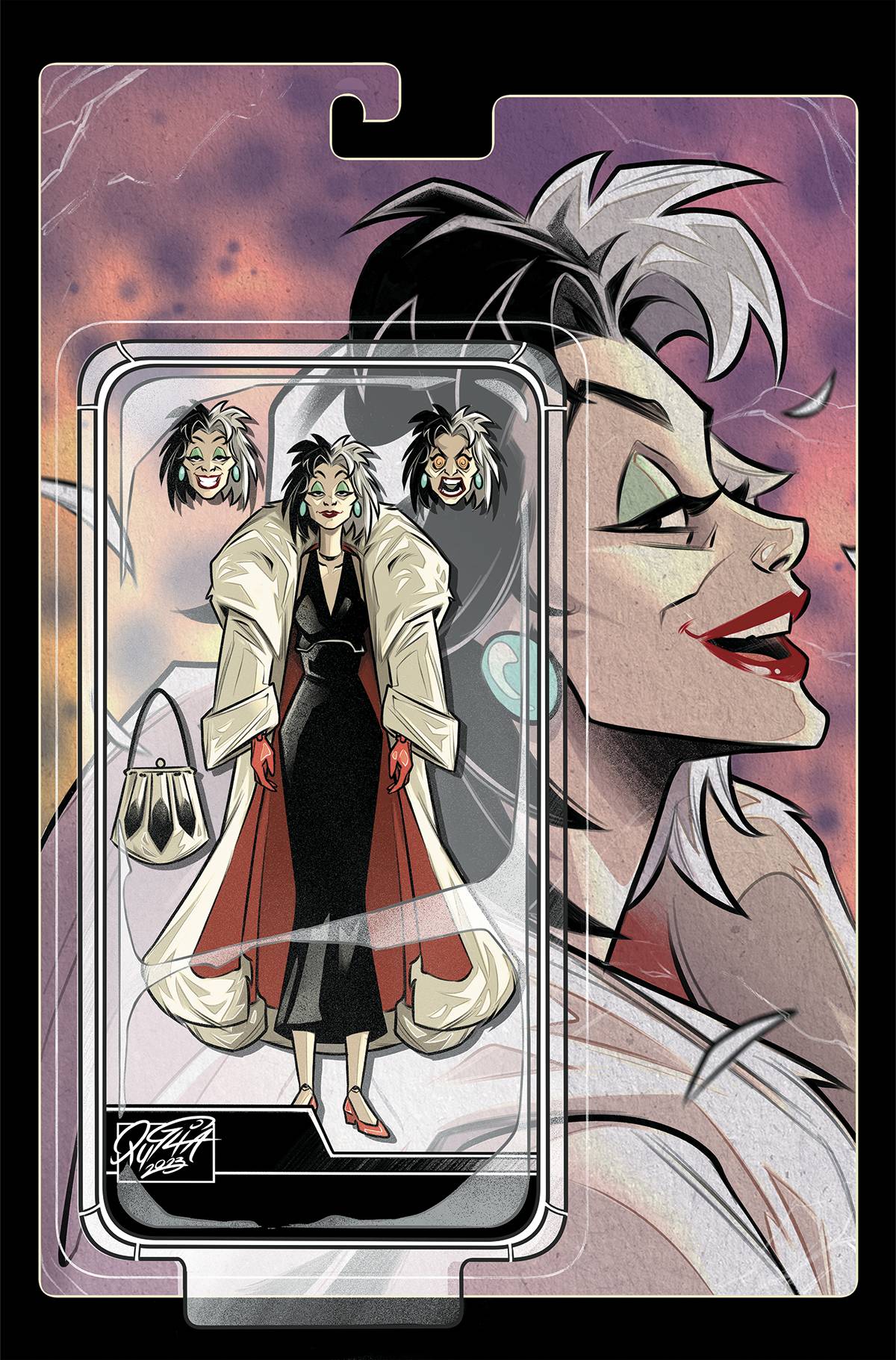 DISNEY VILLAINS CRUELLA DE VIL #1 CVR F 10 COPY INCV ACTION