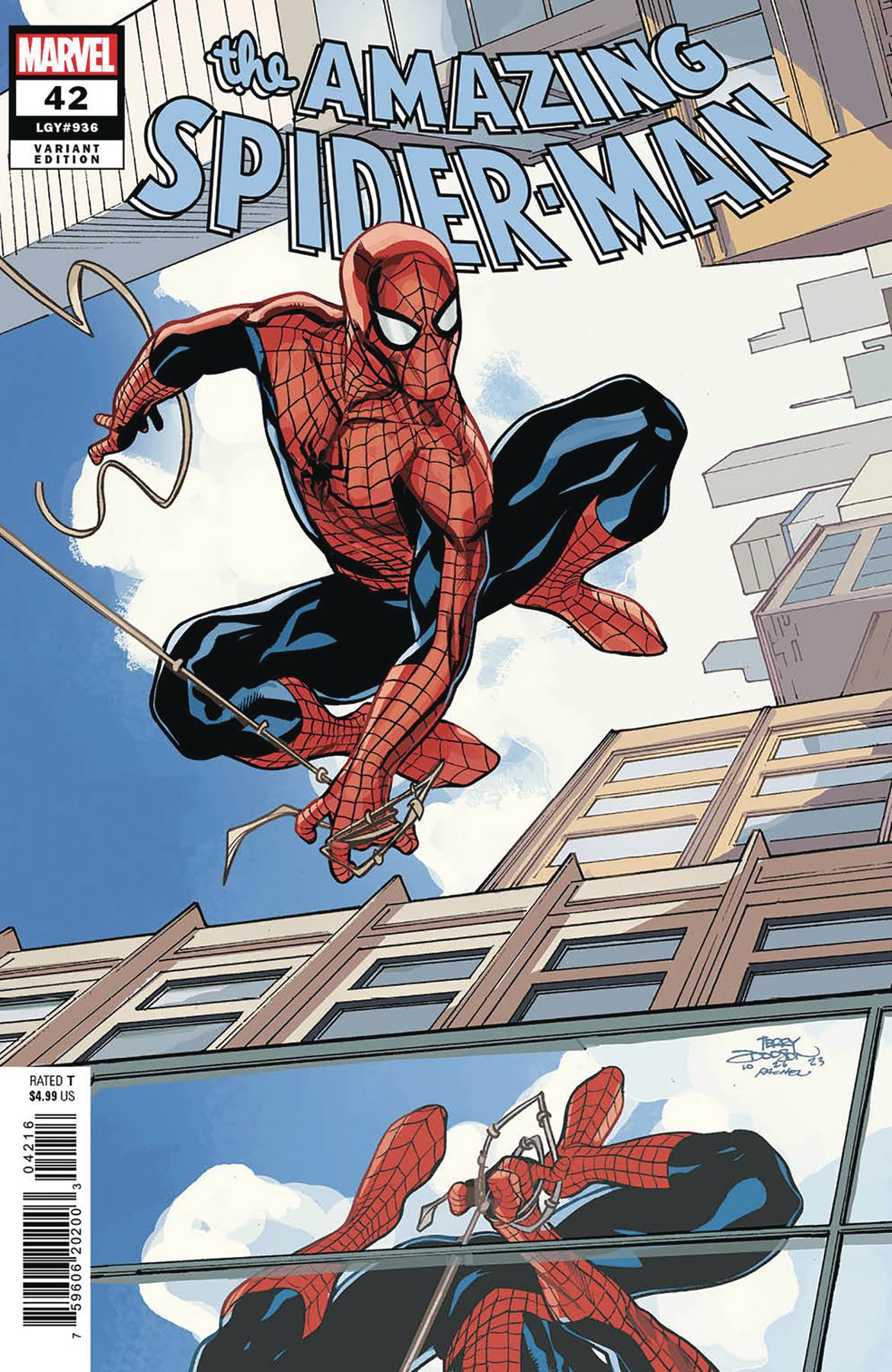 AMAZING SPIDER-MAN #42 25 COPY INCV TERRY DODSON VAR