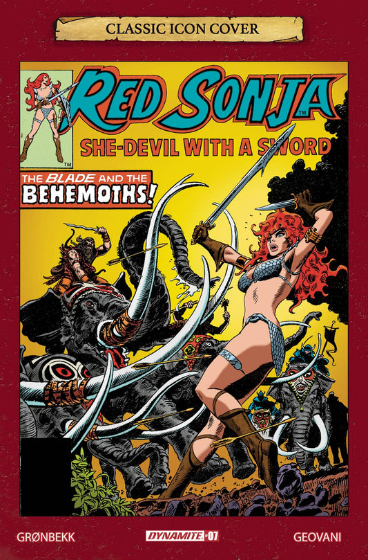 RED SONJA 2023 #7 CVR G 10 COPY INCV THORNE ICON