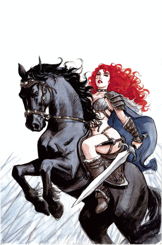 SAVAGE RED SONJA #4 CVR H 15 COPY INCV MARINI VIRGIN