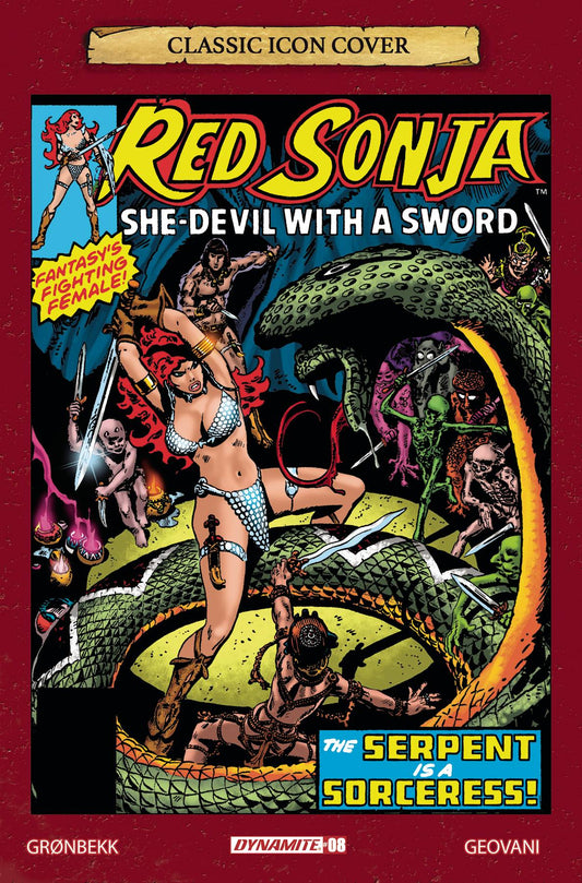 RED SONJA 2023 #8 CVR G 10 COPY INCV THORNE ICON