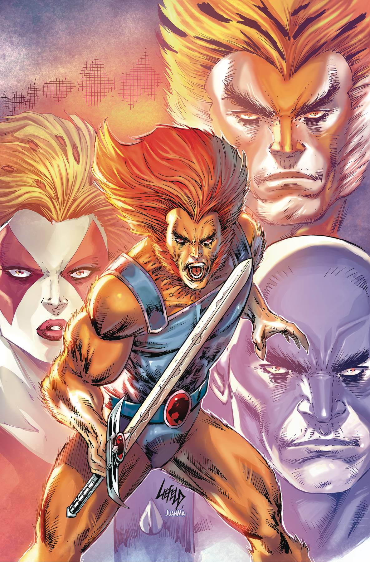 THUNDERCATS #1 CVR ZH 10 COPY FOC INCV LIEFELD VIRGIN