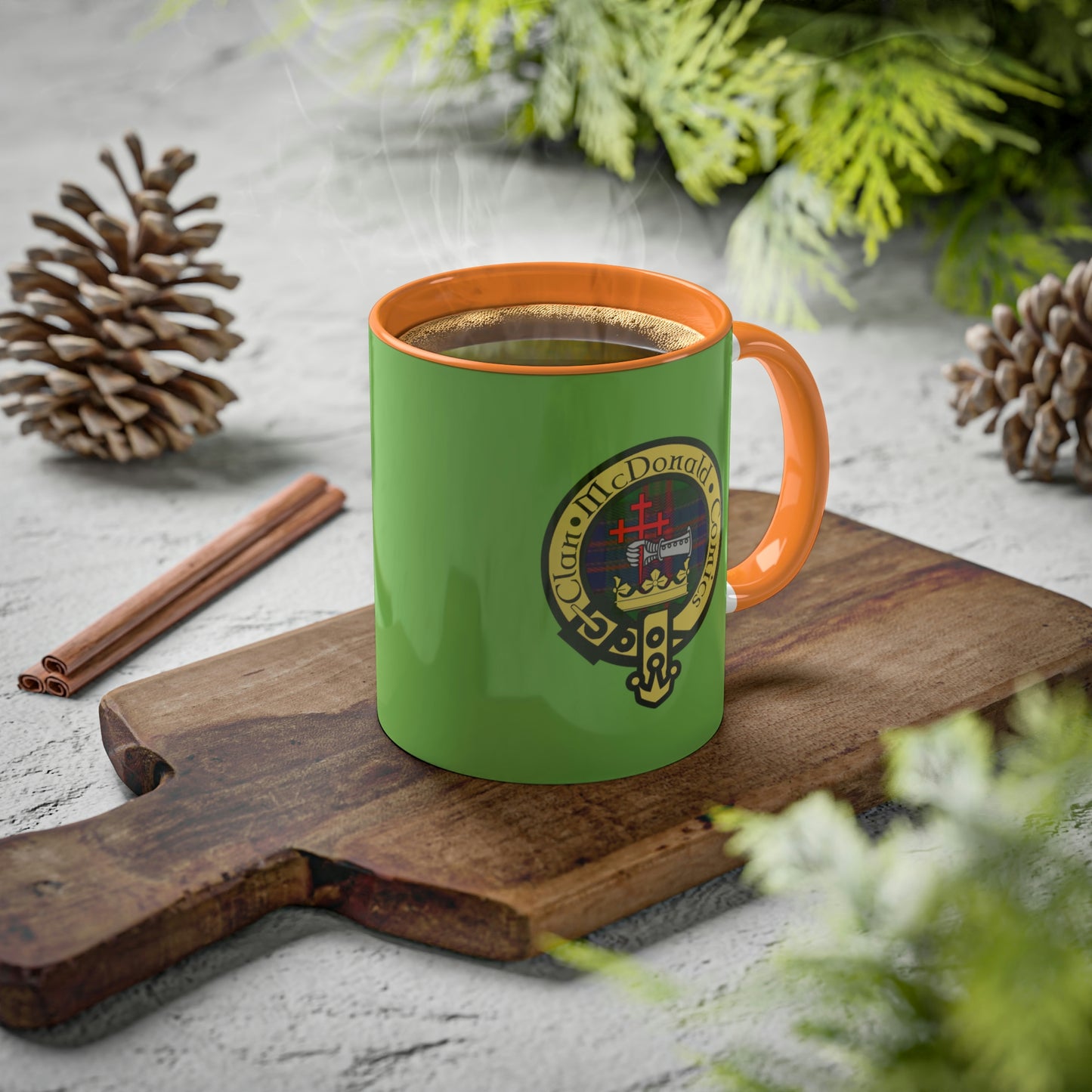 Clan McDonald Comics Coffee Mug - Green