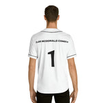 Clan McDonald Comics Men's Baseball Jersey - White