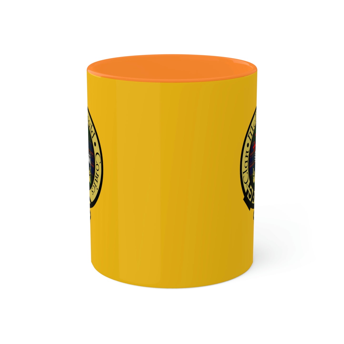 Clan McDonald Comics Coffee Mug - Yellow