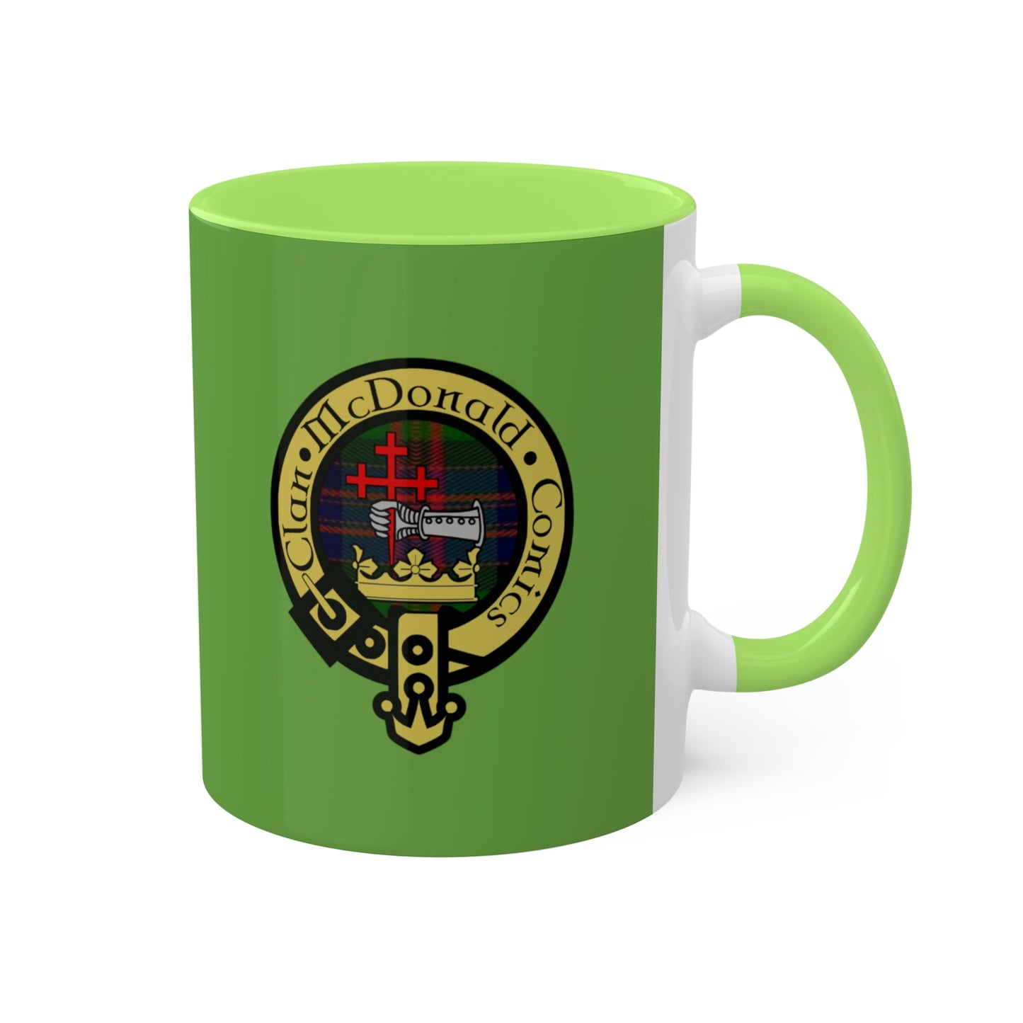 Clan McDonald Comics Coffee Mug - Green