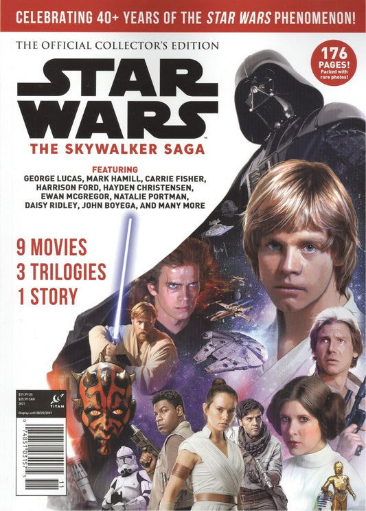 STAR WARS SKYWALKER SAGA NEWSSTAND (RES)