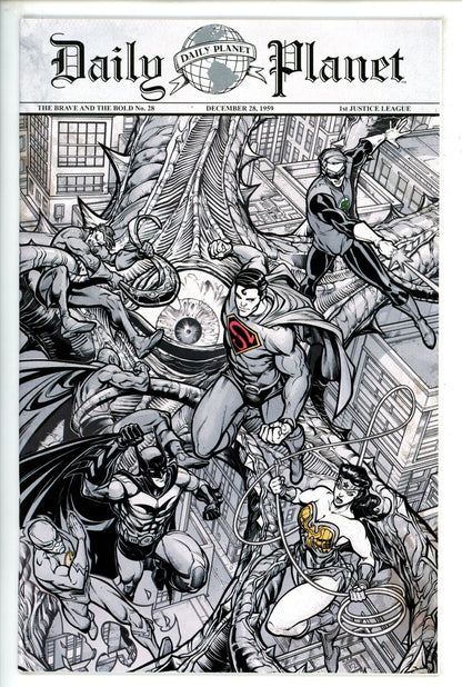 BRAVE AND THE BOLD #28 FACSIMILE EXCLUSIVE VARIANT by Chad Hardin